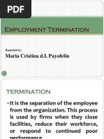 PA Employment Termination Form 1898 | PDF