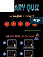 Binary Quiz