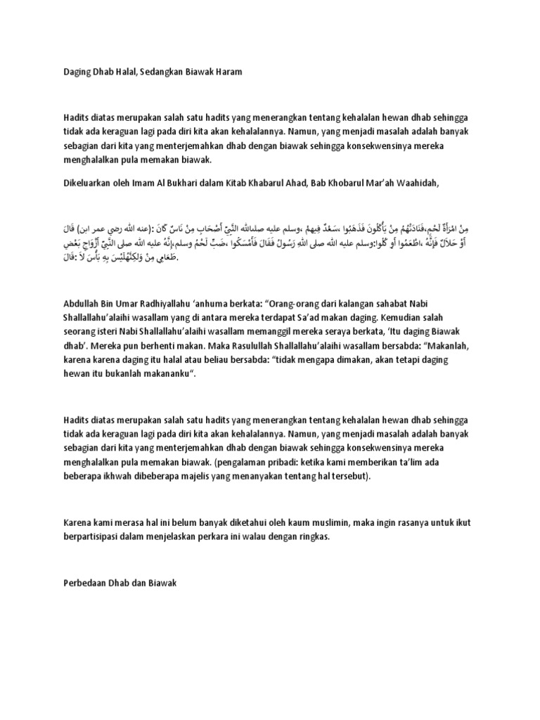 Daging Dhab Hal Pdf