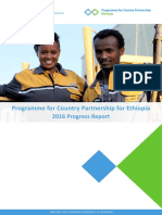 PCP Ethiopia 2016 Progress Report