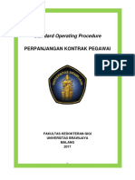 SOP Perpanjangan Kontrak Pegawai