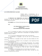 63 - Zoneamento, Uso e Ocupação Do Solo Urbano Com ALTERAÇÕES