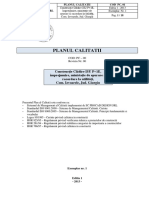 PROCAD DESIGN - Planul Calitatii - ISU Izvoarele PDF
