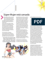 Super mujer está cansada