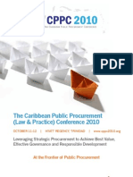 The Caribbean Public Procurement (Law & Practice) Conference 2010