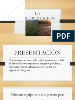 La Deforestación