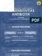Praktikum Mikro (Uji Sensitivitas Antibiotik)