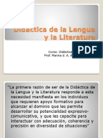 Didáctica de La Lengua y La Literatura Antonio Mendoza