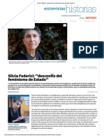 Opcional Silvia Federici - Desconfío Del Feminismo de Estado - Plan V
