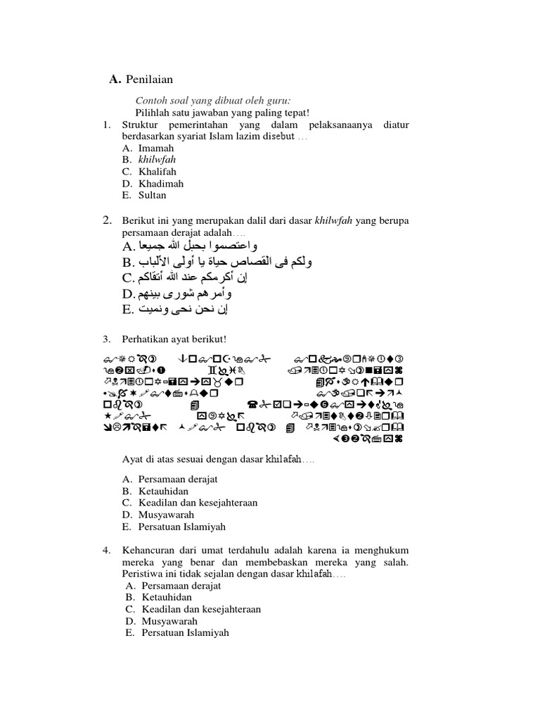Contoh Soal Dan Jawaban Tentang Istihsan Usul Fiqih