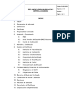Reglamento Para La Afiliacion y Certificacion Basc Di-003-Wbo