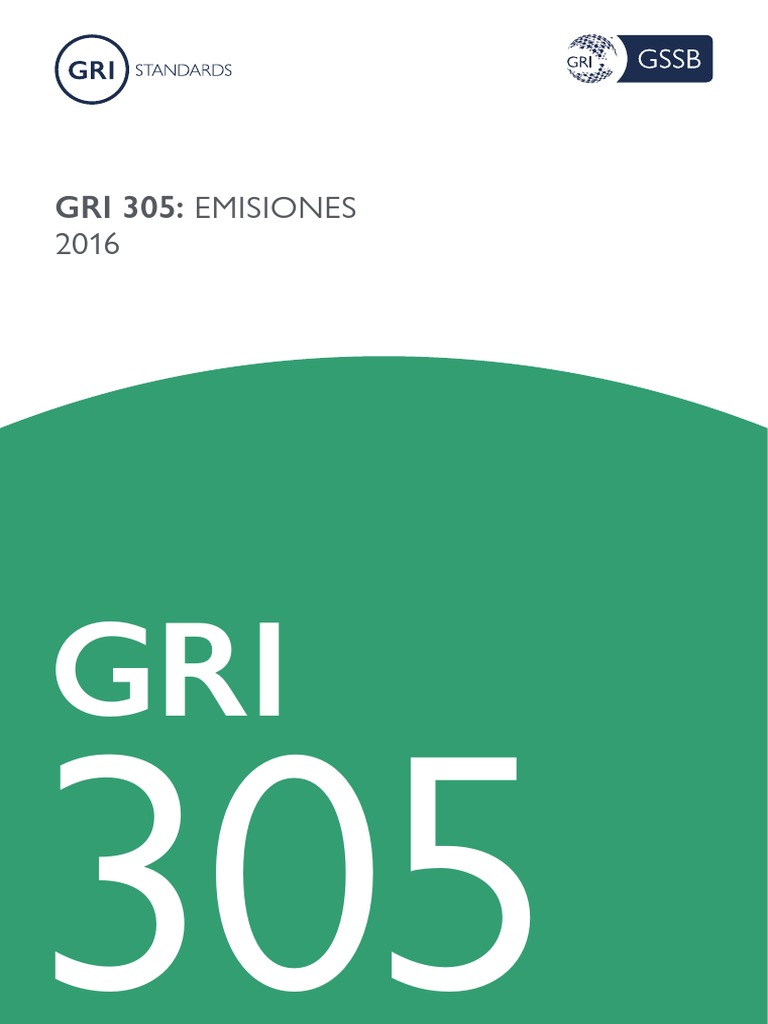 Spanish GRI 305 Emissions 2016 PDF Atmósfera de tierra Contaminación
