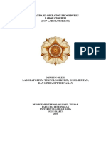 Standard Operaton Procedures Laboratorium (Sop Laboratorium)