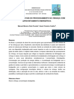 Impactos Ambientais Do Processamento Da Vinhaça Com Aproveitamento Energético