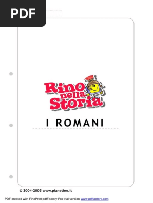 Rino Nella Storia I Romani