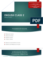 English Class 2