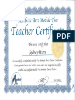 Aa Certificate