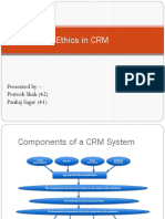 Ethics in CRM