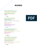 Biomes PDF