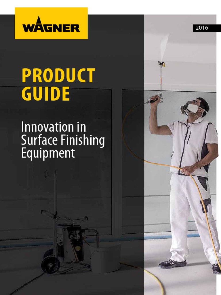 Image of Air-assisted technology of Wagner WallPerfect W 665 paint sprayer