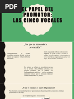 El Papel Del Promotor