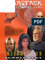 Star Trek RPG - Decipher - Insurrection Draft Sourcebook PDF