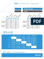 Tren Chascomus Horarios