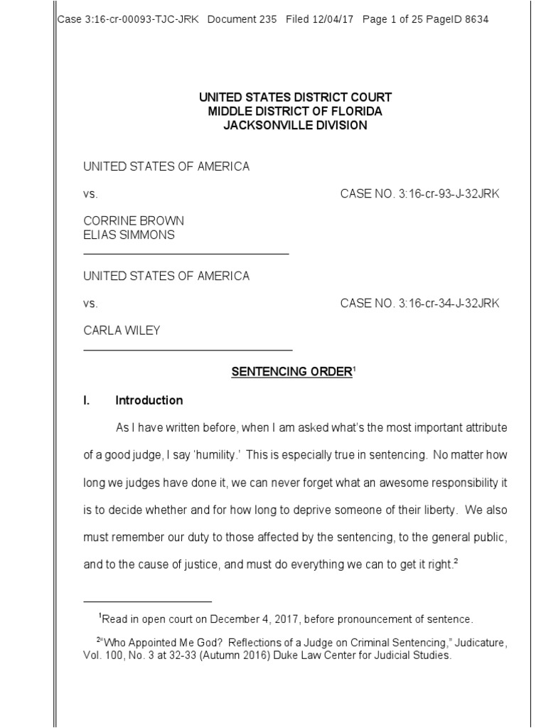 What Is A Sentencing Report