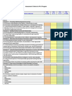 2017 pk-3 Program Standards Rubric