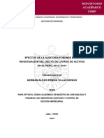 Auditoria Forense en El Delito de Lavado de Activos PDF