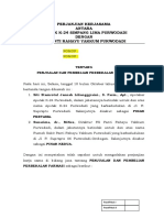 Perjanjian Kerjasama RSPR Dengan RS Perbun Purwodadi