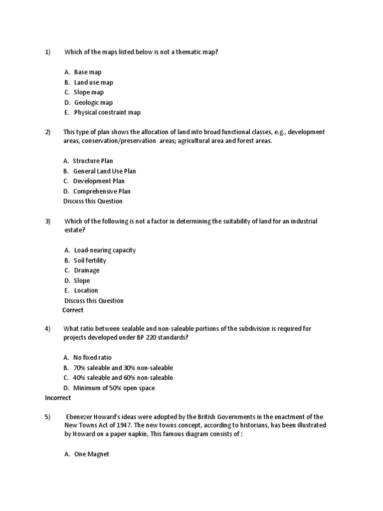 Understanding Land Use Planning Concepts A Comprehensive Examination