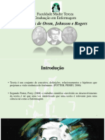 Slide Teoria de Rogers, Johnson e Orem