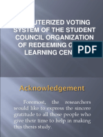 Voting System For Students