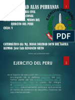 Estructura Mision Del Ejercito Del Peru - Uap - Benancio Nieto Jose Luis