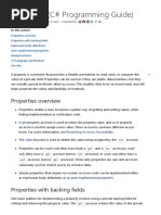 Properties (C# Programming Guide) - Microsoft Docs