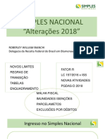 Simples Nacional Alterações2018