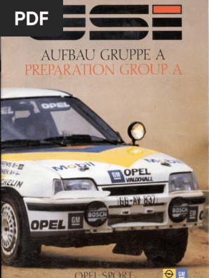 Group A Manual Kadett Gsi