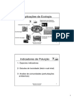 Aplicações Práticas Ecologia