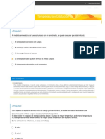 Temperatura y Dilatación Soluciones