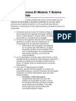 Cómo Funciona El Módulo Y Bobina de Encendido