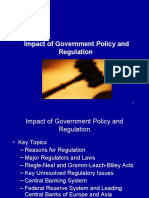 Impact of Govt. Policies