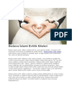 Bedava İslami Evlilik Siteleri