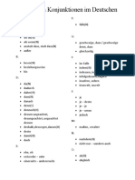 Liste pdf konjunktionen Toms Deutschseite