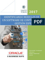 Oracle ERP: módulos clave para la gestión empresarial