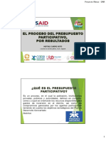 Microsoft Powerpoint - Presupuesto Participativo Municipal