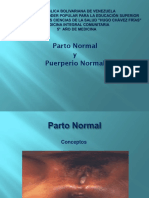 Parto Normal y Puerperio - Copia