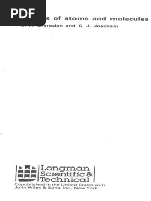 physics of atoms and molecules bransden joachain pdf