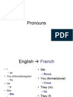 Pronouns