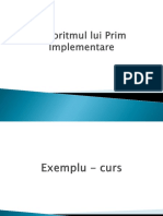 Algoritmul Lui Prim-Implementare